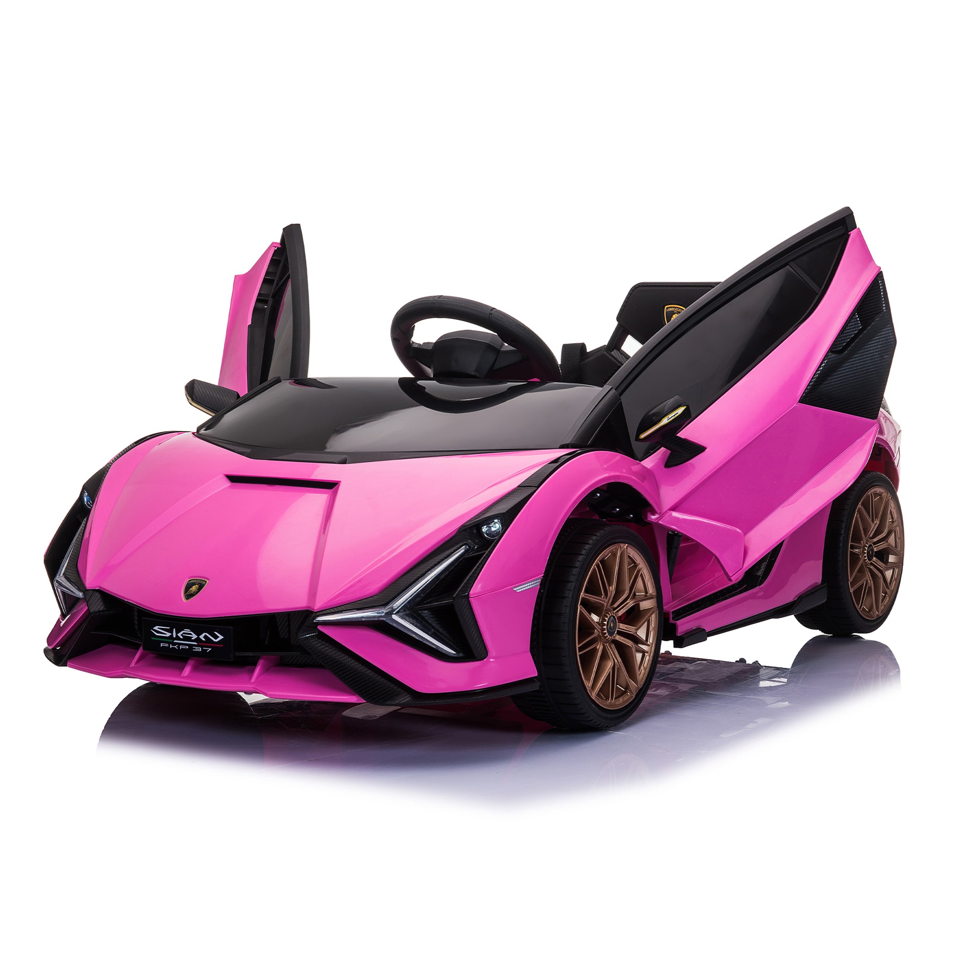 Lamborghini for kids 12V Electric Powered Kids Ride on Car Toy - white-Ride on car-Car for Kidz