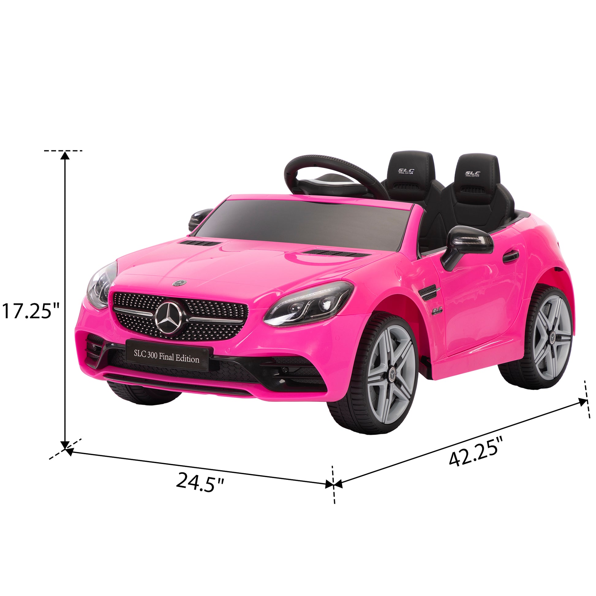 Benz 12V for Girls SLC300 Ride On Toy Car-Ride on car-Car for Kidz