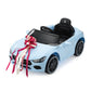 Maserati Ghibli Licensed 12V Kids Ride On Car, Battery Powered Electric Vehicle w/ 2.4G Remote Control, LED Lights, MP3 Music, USB, Horn, Children Age 3-6, Small