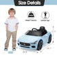 Maserati Ghibli Licensed 12V Kids Ride On Car, Battery Powered Electric Vehicle w/ 2.4G Remote Control, LED Lights, MP3 Music, USB, Horn, Children Age 3-6, Small